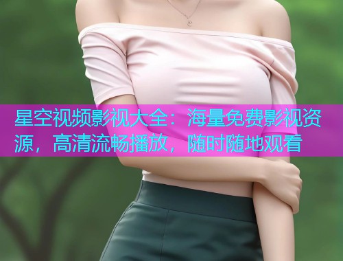 星空视频影视大全：海量免费影视资源，高清流畅播放，随时随地观看