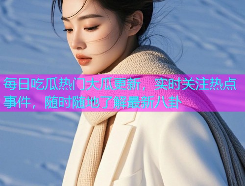 每日吃瓜热门大瓜更新，实时关注热点事件，随时随地了解最新八卦