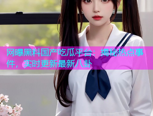 网曝黑料国产吃瓜平台：揭秘热点事件，实时更新最新八卦