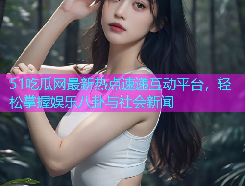 51吃瓜网最新热点速递互动平台,轻松掌握娱乐八卦与社会新闻 51吃瓜网最新热点速递互动平台,轻松掌握娱乐八卦与社会新闻